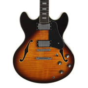 Sire H7 Larry Carlton Semi-Hollow Body Electric Guitar - Vintage Sunburst