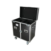 ProX XS-MH30WASHX2W for Two Moving Head Fixtures ATA Flight Style Road Case with Casters