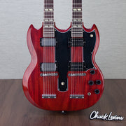 Gibson Jimmy Page EDS-1275 Doubleneck VOS Signature Electric Guitar - '69 Cherry - #CS403915