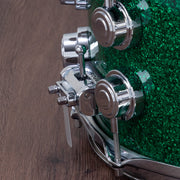 DW 7 x 14-Inch Collector's Series SSC Maple Snare Drum - Green Glass with Chrome Hardware
