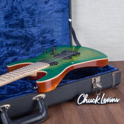 ESP USA M-7 HT Electric Guitar - Lime Burst - #US25104