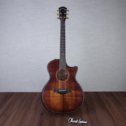 Taylor Builder's Edition K24ce Hawaiian Koa Acoustic Electric Guitar - Kona Burst - #1208304095