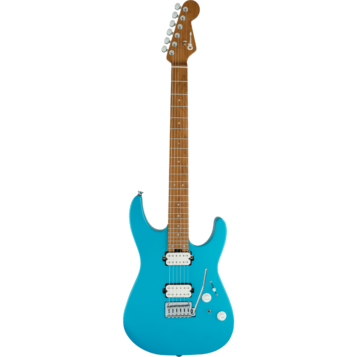 Charvel Pro-Mod DK24 HH 2PT CM - Matte Blue Frost