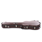Calton Cases Electric Telecaster Guitar Case Brown w/Gold Velvet Interior - MUSICTONER