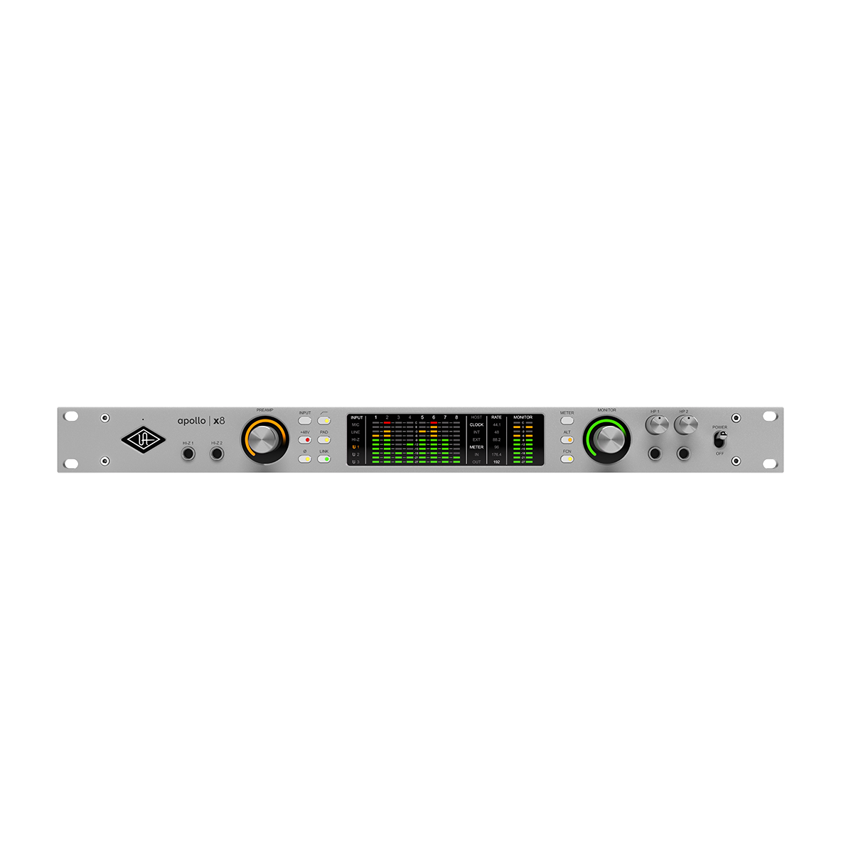 Universal Audio Apollo x8 Thunderbolt Audio Interface with UAD Analog Classics
