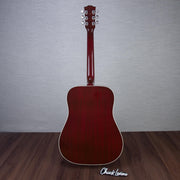 Gibson Limited Edition Hummingbird Standard Acoustic Electric Guitar - Wine Red - #23254056