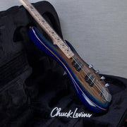 Ernie Ball Music Man Ball Family Reserve StingRay 5 HH 5-String Electric Bass Guitar - Paua Blue Burst - #F93711