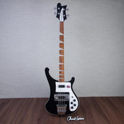 Rickenbacker 4003 4 String Electric Bass Guitar - Jetglo Finish - #2537726
