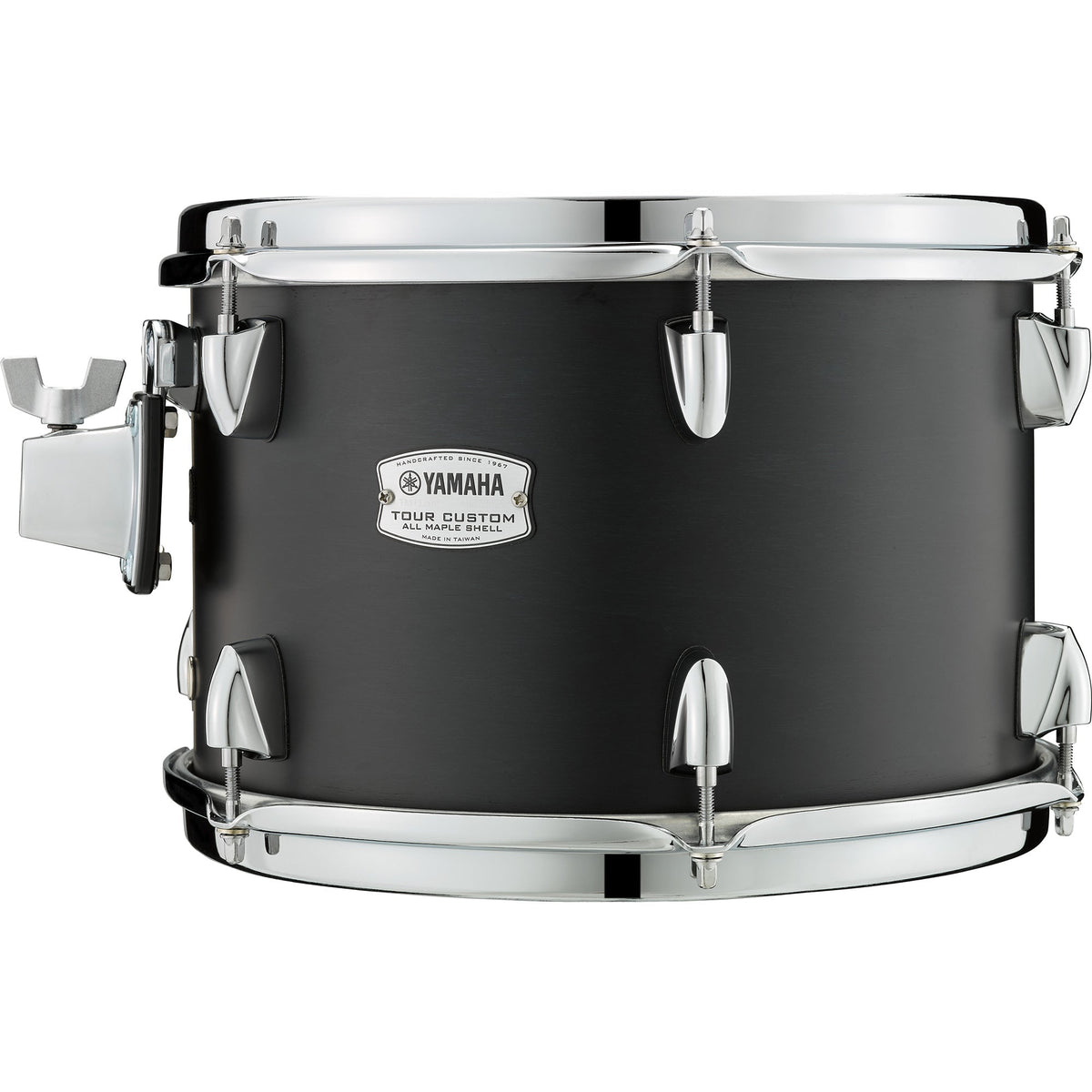 Yamaha 7 x 8-Inch Tour Custom Mounted Tom - Licorice Satin