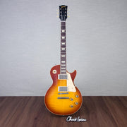 Gibson Custom Shop Murphy Lab 1960 Les Paul Standard Ultra Light Aged Electric Guitar - Iced Tea Burst - #04706
