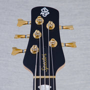 Spector Euro 5 LT Solid Korina Wings 5-String Electric Bass Guitar - Natural Satin - CHUCKSCLUSIVE - #NB23461