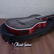 Godin MultiAc Grand Concert SA Nylon String Acoustic-Electric Guitar - Trans Black - CHUCKSCLUSIVE - #26317973