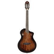 Ortega Tour Player Series Thinline Crossover Nylon String Acoustic Electric - Acacia Burst