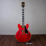 Gibson Custom Shop Murphy Lab 1959 ES-335 Semi-Hollowbody Electric Guitar - Light Aged Watermelon Red - #A960153