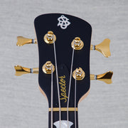 Spector Euro 4 LT Solid Korina Wings Electric Bass Guitar - Natural Satin - CHUCKSCLUSIVE - #NB23506