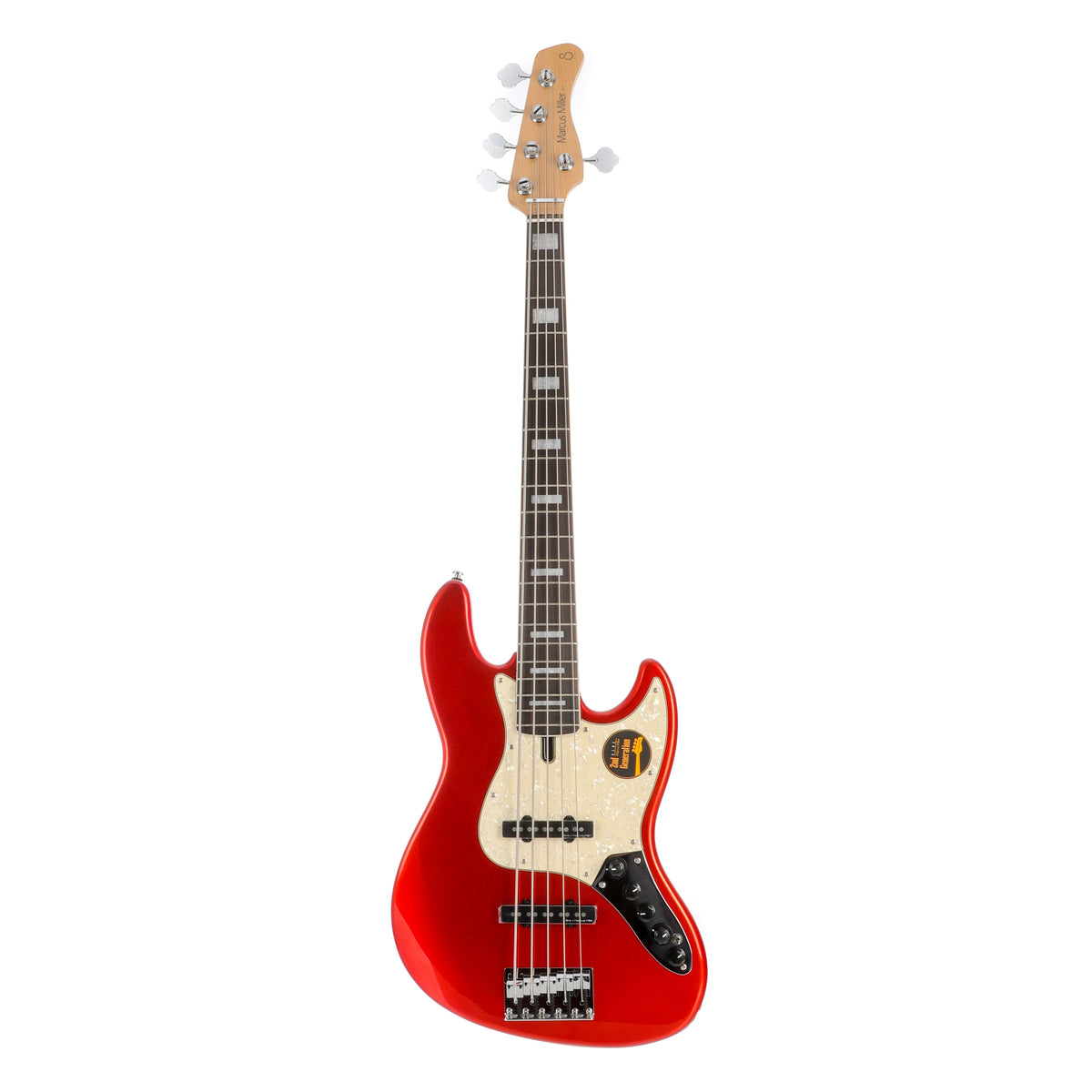 Sire Marcus Miller V7 Alder-5 Bass Guitar - Bright Metallic Red