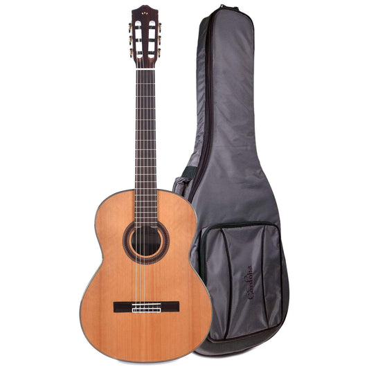 Cordoba Iberia Series C7-CD Cedar/Indian Rosewood Classical Guitar and Classical Guitar Gig Bag Bundle - MUSICTONER