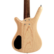 Warwick Teambuilt Pro Series Corvette Ash 5-String Electric Bass Guitar - Natural Transparent Satin