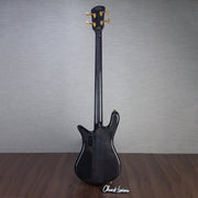 Spector Euro 4 LT Spalted Maple Bass Guitar - Fire Red Burst - CHUCKSCLUSIVE - #]C121SN 21111