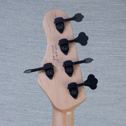 Brubaker USA Custom Artist Series JXB-5 5-String Electric Bass Guitar - Fireburst - #051-23