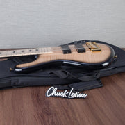 Spector Euro 6 6-String Electric Bass Guitar - Natural Black Burst Gloss - CHUCKSCLUSIVE - #NB22976