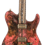 ESP Exhibition Limited Throbber CTM FL Electric Guitar - Natural Amorous Brown