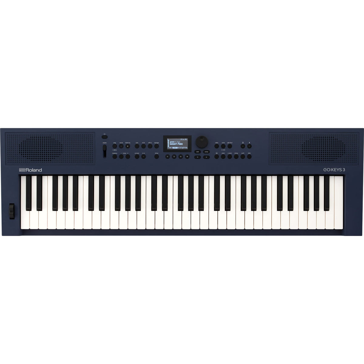 Roland GO:KEYS 3 61-Key Touch-Sensitive Portable Keyboard - Midnight Blue - New