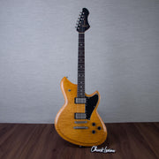 Novo Guitars Dealer Limited Edition Chambered Serus H2 Electric Guitar - Amber - #26221