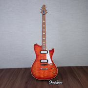 Powers Electric A-Type Select Maple Hartail Electric Guitar - Cosmo Orange - #B208