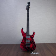 ESP USA M-II FR Electric Guitar - Blood Splatter - #US24168