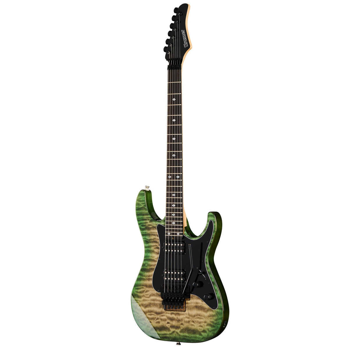 Kramer Volante Quilt HHFR Electric Guitar - Ultramarine Burst