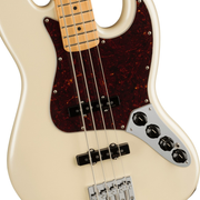 Fender Player Plus Jazz Bass Guitar - Olympic Pearl with Maple Fretboard