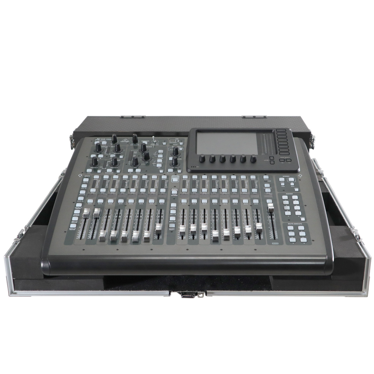 ProX XS-BX32CDHW Case For Behringer X32 Compact Mixer Case with Doghouse and Wheels