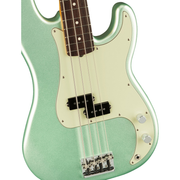 Fender American Pro II Precision Bass Guitar, Rosewood Fingerboard - Mystic Surf Green