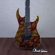 ESP USA M-II DX FR Electric Guitar - Hellfire - #US25017