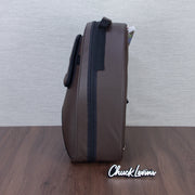 Marcus Bonna Baby 2 French Horn Case - Dark Brown Leather