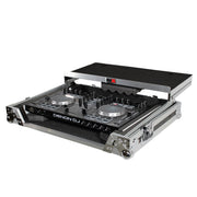 ProX XS-UXLT Universal Flight Style Road For Medium Sized DJ Controllers with Sliding Laptop Shelf