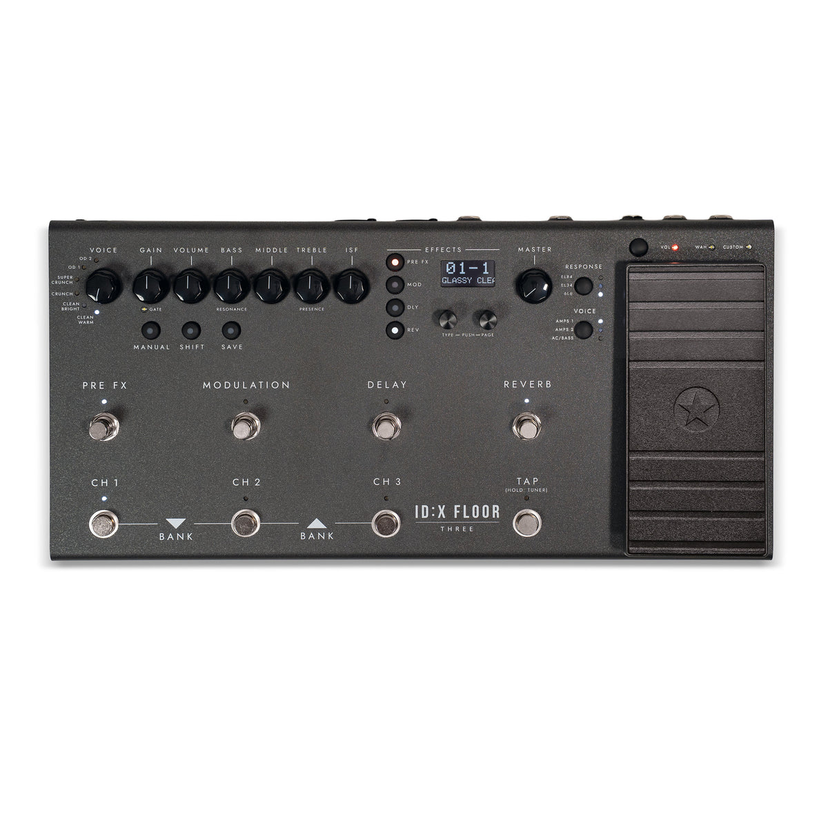 Blackstar ID:X FLOOR 3 Multi-Effects Guitar Pedal with Expresion Pedal