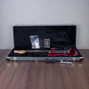 Lerxst Grace Alex Lifeson Signature Electric Guitar with Vega Trem Signed - Red - #24310900