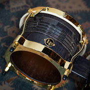 LP Matador Bongos, Siam Oak - Black with Gold Hardware - CHUCKSCLUSIVE