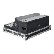 ProX XS-YDM7COMPACTEXDHW ATA Digital Audio Mixer Flight Case for Yamaha DM7 Compact Expansion Console with Doghouse compartment and Caster wheels