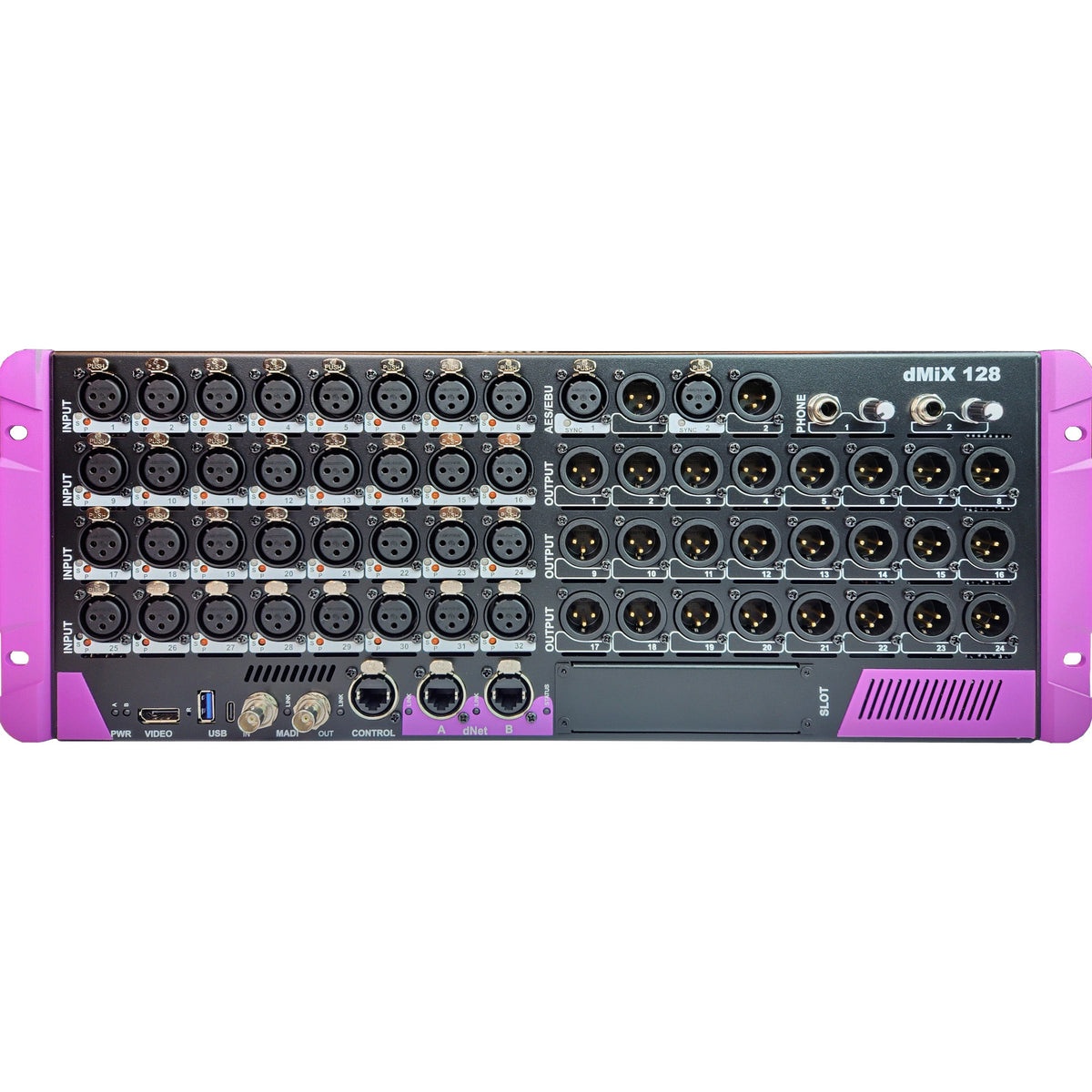 Violet Audio dMix 128 Digital Audio Matrix and Rack Mixer