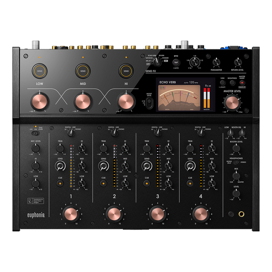 AlphaTheta Euphonia Professional 4-Channel Rotary Mixer - Open Box, Like New