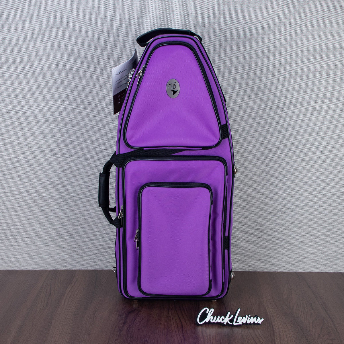 Marcus Bonna Nylon Bassoon Case with Rain Cover - Purple