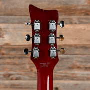 Danelectro The 66BT Baritone with Tremolo Transparent Red 2020 - MUSICTONER