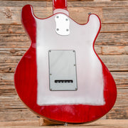 Danelectro The 66BT Baritone with Tremolo Transparent Red 2020 - MUSICTONER