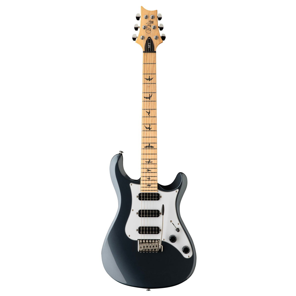 PRS SE NF3 Electric Guitar, Maple Fingerboard - Gun Metal Grey - 2024