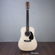 Martin Custom Shop D-28 Style Black Walnut/Italian Alpine Spruce Fishman Matrix VT 12-String Acoustic Electric Guitar - CHUCKCSCLUSIVE - #M2880834