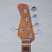 Sire V5 Alder-5 Left-Handed 5-String Bass Guitar - Tobacco Sunburst