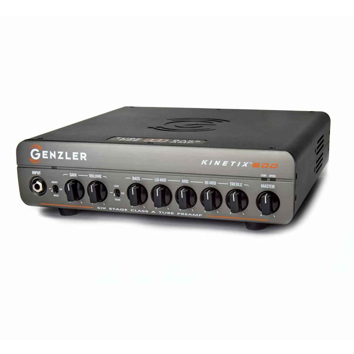 Genzler Kinetix 800 400-Watt 8-Ohms Bass Amplifier Head - New